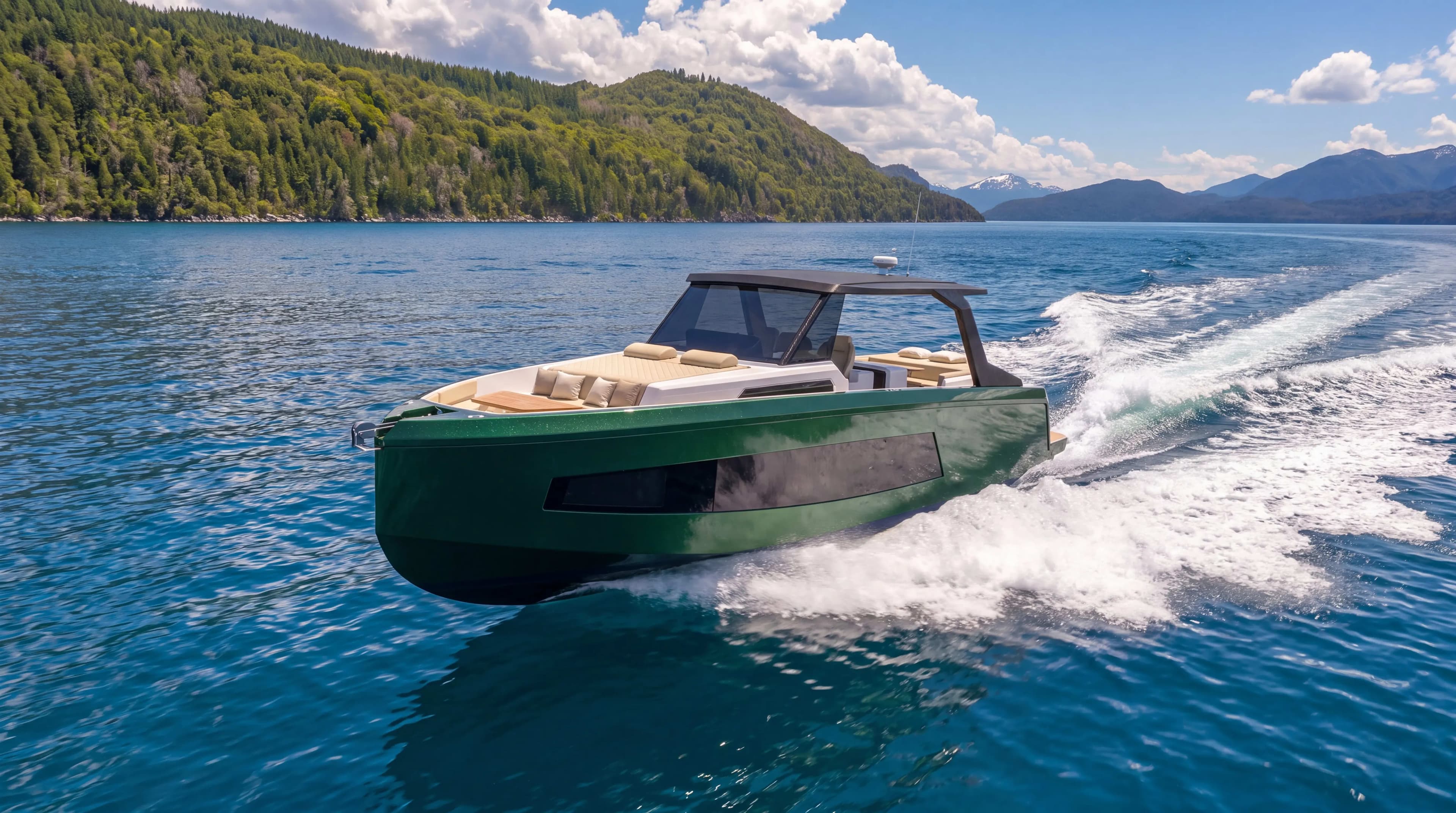 Alpha 55 — yate premium buque insignia